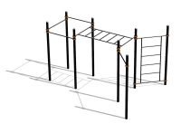 Спортивный комплекс воркаут ВС-117 в Донецке