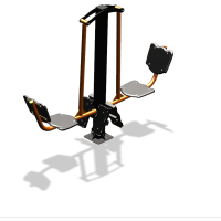 Уличный тренажер  "Жим ногами двойной"  УТ203 в Донецке