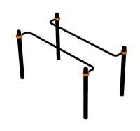 Спортивный комплекс воркаут ВС-180 в Донецке