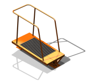 Уличный тренажер "Беговая дорожка" УТ 125 в Донецке