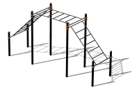 Спортивный комплекс воркаут ВС-192 в Донецке