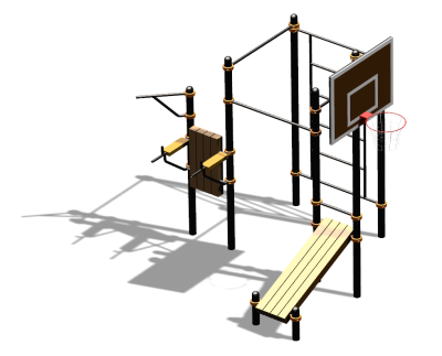Спортивный комплекс воркаут ВС-94 в Донецке