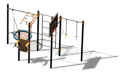 Спортивный комплекс воркаут ВС-104 в Донецке