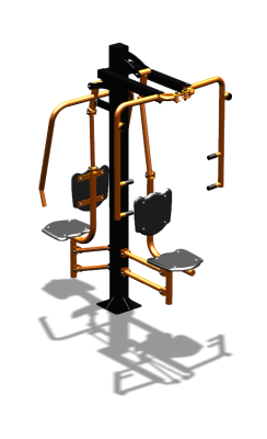 Уличный тренажер "Жим от груди Баттерфляй" УТ311 в Донецке