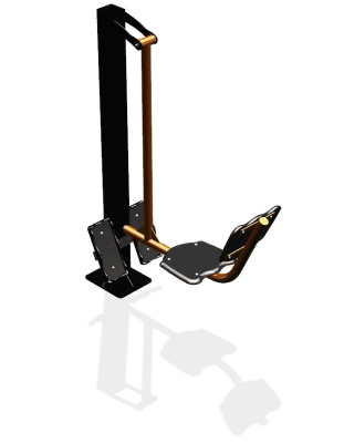 Уличный тренажер "Жим ногами одинарный" УТ 110 в Донецке Уличный тренажер "Жим ногами одинарный" УТ 110 в Донецке