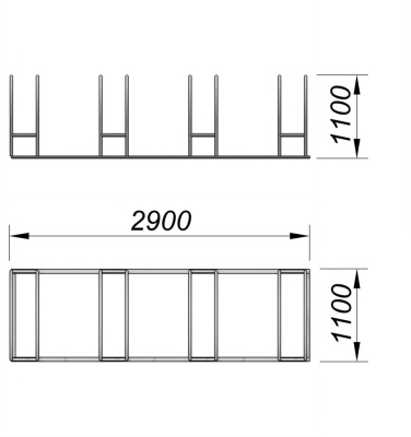 Велопарковка МАФ 6002 в Донецке