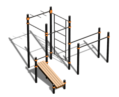 Спортивный комплекс воркаут ВС-91 в Донецке