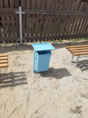 Урна с крышкой МАФ 1631 в Донецке