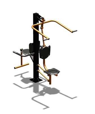 Уличный тренажер "Верхняя тяга Флекс" УТ325 в Донецке