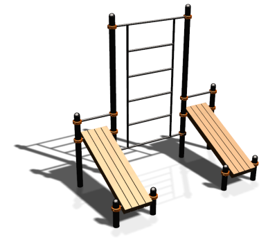 Спортивный комплекс воркаут ВС-128 в Донецке
