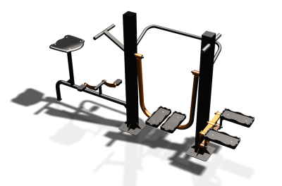 Уличный тренажер "Вело Шагомер Степпер" УТ334 в Донецке