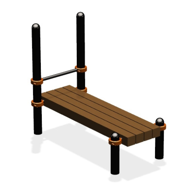 Спортивный комплекс воркаут ВС-62 в Донецке