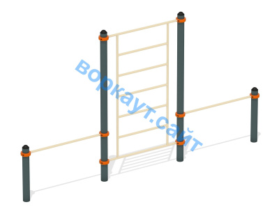 Шведская стенка с перекладинами ВС-13 в Донецке