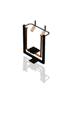 Уличный тренажер  "Маятник-пресс" УТ 104 в Донецке
