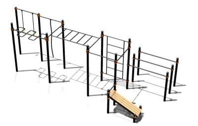 Спортивный комплекс воркаут ВС-77 в Донецке