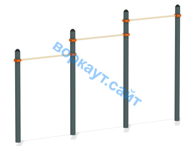 Турник тройной ВС-4 в Донецке