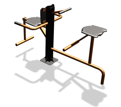 Уличный тренажер "Флекс Твистер сидя" УТ343 в Донецке