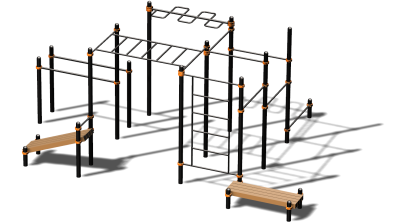 Спортивный комплекс воркаут ВС-141 в Донецке