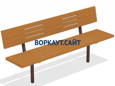 Диван уличный МАФ 1608 в Донецке