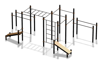 Спортивный комплекс воркаут ВС-100 в Донецке