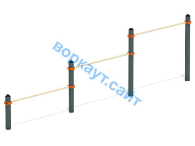 Каскад турников тройной ВС-6 в Донецке