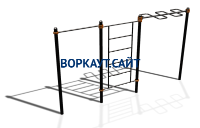 Спортивный комплекс воркаут ВС-129 в Донецке