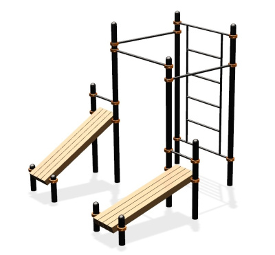 Спортивный комплекс воркаут ВС-42 в Донецке