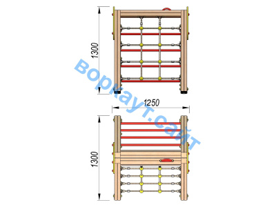 Детский спортивный комплекс ДСК 3201 в Донецке