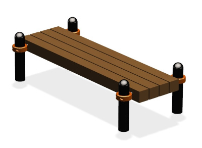 Воркаут скамья ВС-38 в Донецке