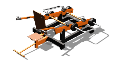Силовой уличный тренажер  "Трицепс"  УТ424 в Донецке