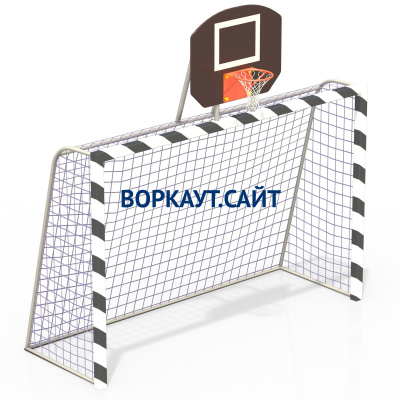 Ворота с баскетбольным щитом СИО 3512 в Донецке