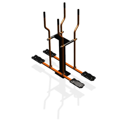 Уличный тренажер  "Лыжи двойные"   УТ210 в Донецке