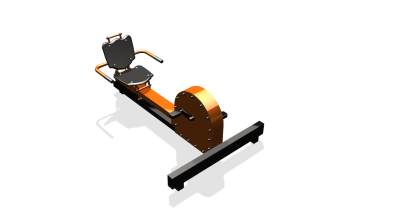 Силовой уличный тренажер  "Велотренажер"  УТ410 в Донецке