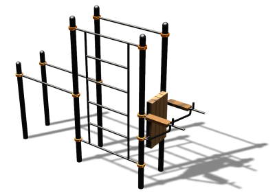 Спортивный комплекс воркаут ВС-137 в Донецке