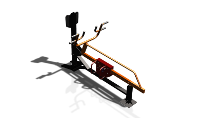 Силовой уличный тренажер  "Гребная тяга"  УТ414 в Донецке