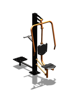 Уличный тренажер "Жим от груди Твистер" УТ328 в Донецке