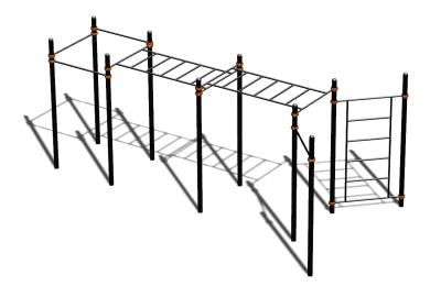 Спортивный комплекс воркаут ВС-118 в Донецке