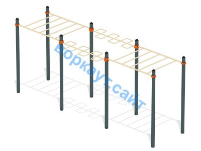 Воркаут комплекс рукоходов ВС-22 в Донецке