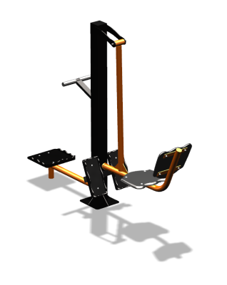 Уличный тренажер "Жим ногами Твистер" УТ305 в Донецке