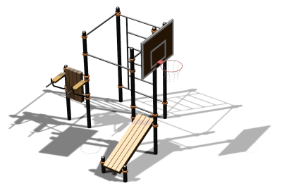 Спортивный комплекс воркаут ВС-155 в Донецке