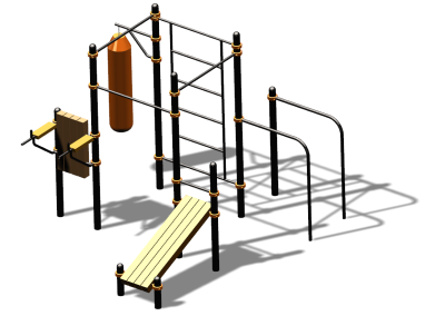 Спортивный комплекс воркаут ВС-93 в Донецке