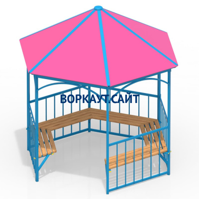 Беседка с лавками МАФ 4120 в Донецке