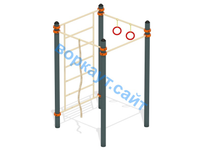 Воркаут комплекс ВC-18 в Донецке Воркаут комплекс ВC-18 в Донецке