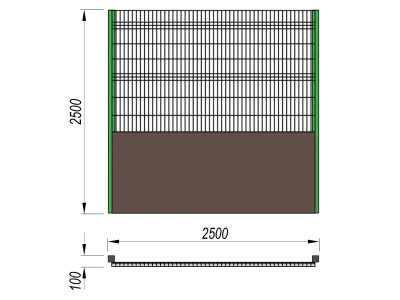 Ограждение хоккейной коробки МАФ 5202 в Донецке
