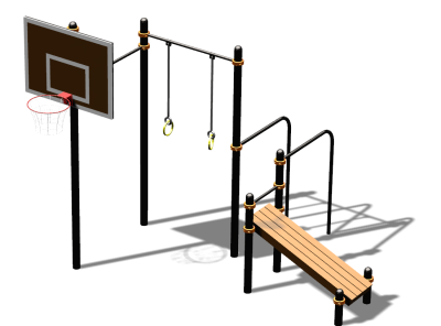 Спортивный комплекс воркаут ВС-143 в Донецке