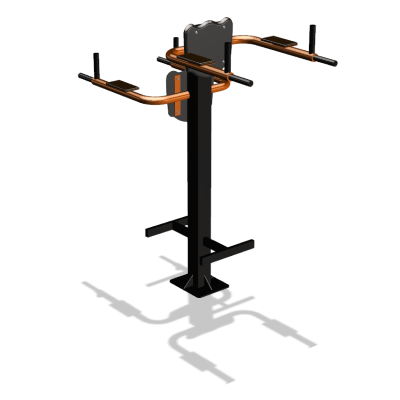 Уличный тренажер  "Брусья-пресс двойной"  УТ202 в Донецке