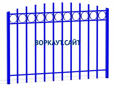 Ограждение спортивной площадки МАФ 5005 в Донецке
