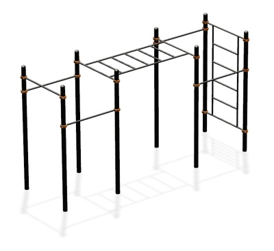 Спортивный комплекс воркаут ВС-54 в Донецке