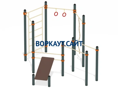 Спортивный комплекс воркаут ВС-49 в Донецке