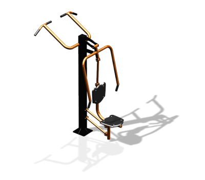 Уличный тренажер "Жим от груди Турник" УТ341 в Донецке